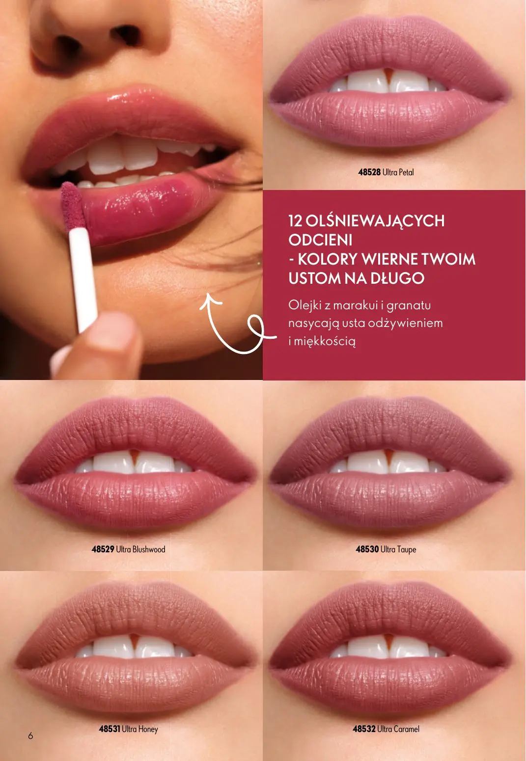 gazetka promocyjna ORIFLAME Natychmiastowy połysk i trwały kolor - Strona 6