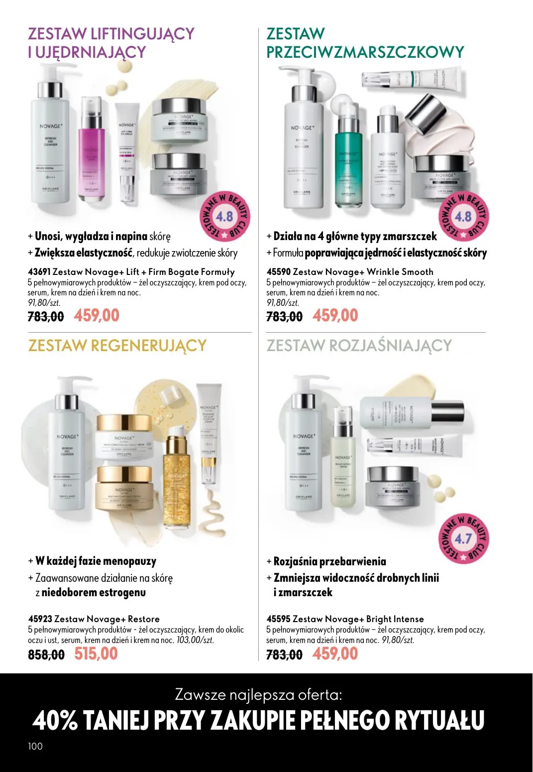 gazetka promocyjna ORIFLAME Natychmiastowy połysk i trwały kolor - Strona 100