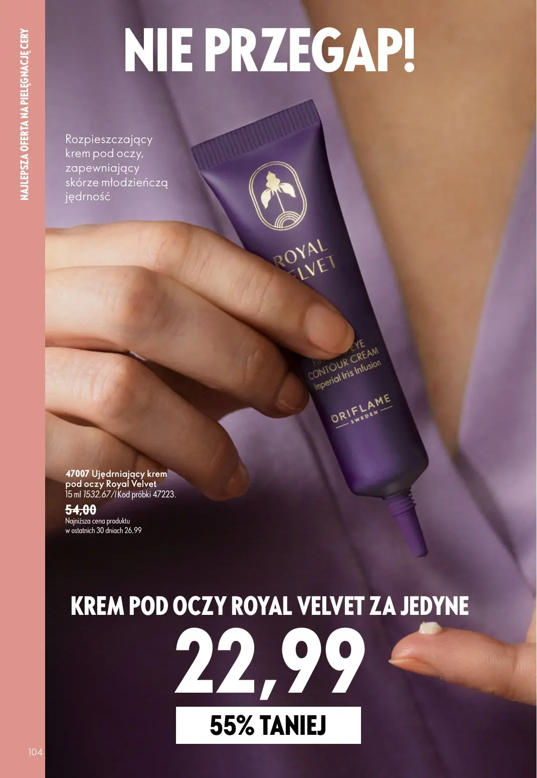 gazetka promocyjna ORIFLAME Natychmiastowy połysk i trwały kolor - Strona 104