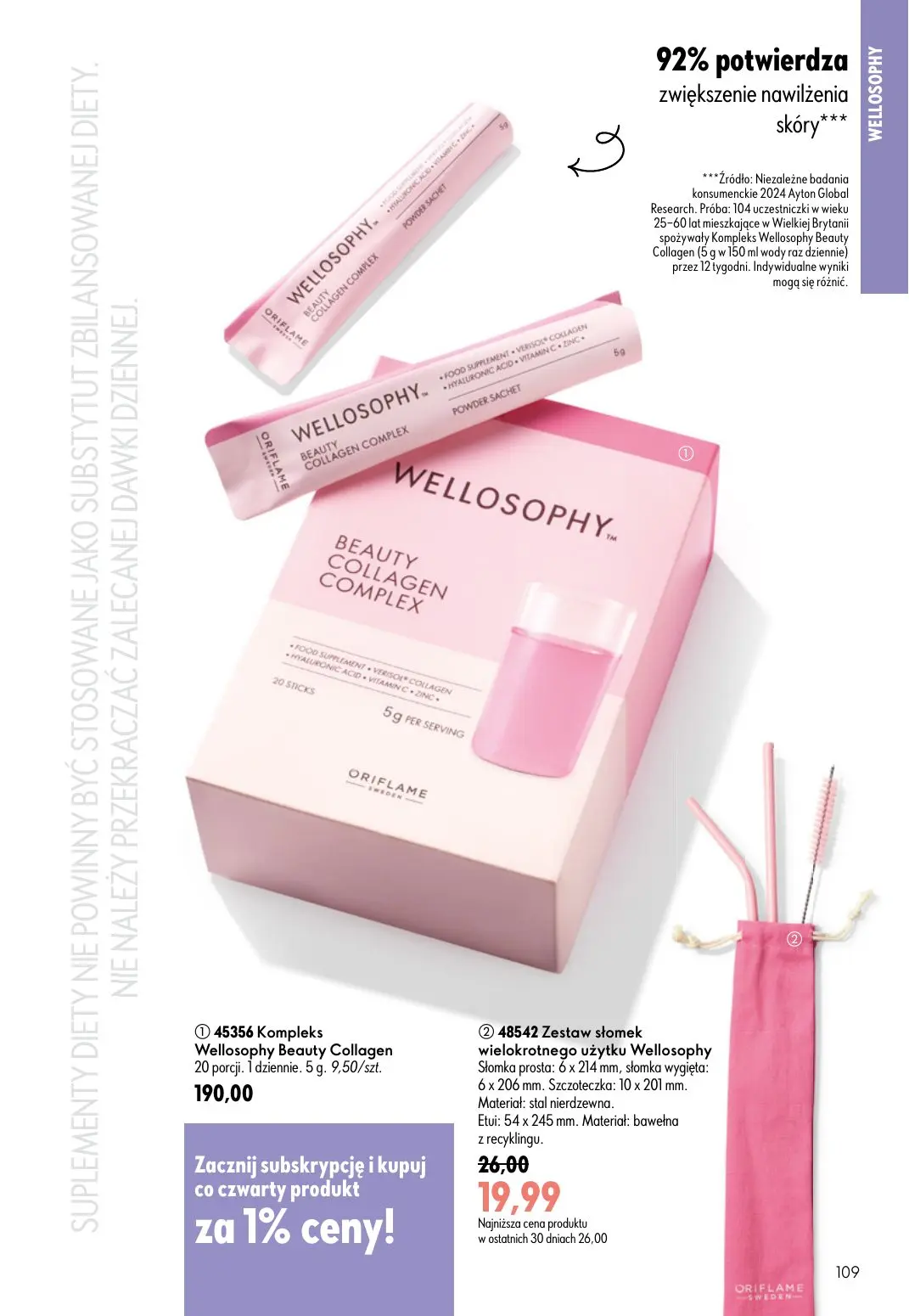 gazetka promocyjna ORIFLAME Natychmiastowy połysk i trwały kolor - Strona 109