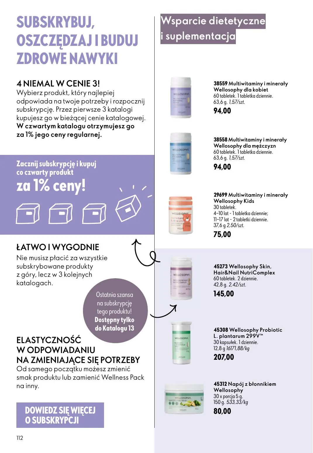 gazetka promocyjna ORIFLAME Natychmiastowy połysk i trwały kolor - Strona 112