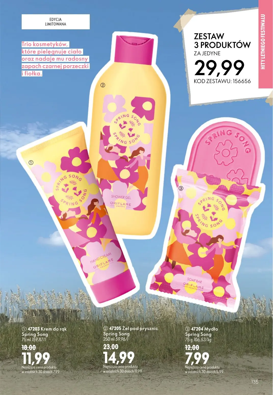 gazetka promocyjna ORIFLAME Natychmiastowy połysk i trwały kolor - Strona 135