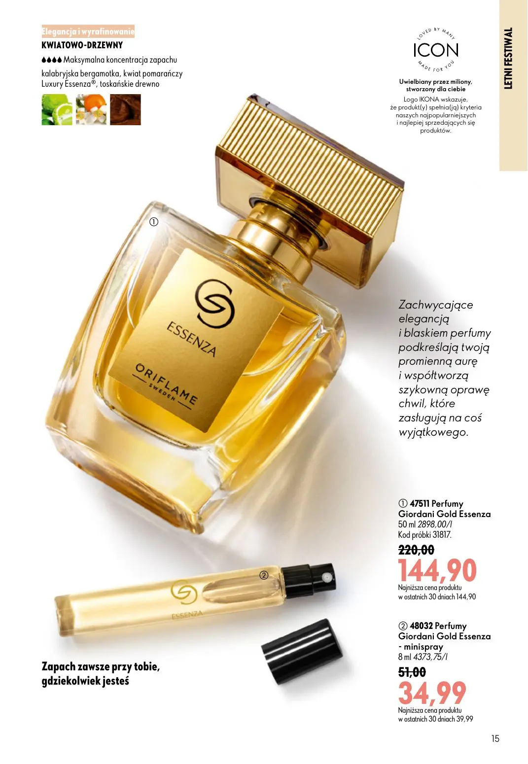 gazetka promocyjna ORIFLAME Natychmiastowy połysk i trwały kolor - Strona 15