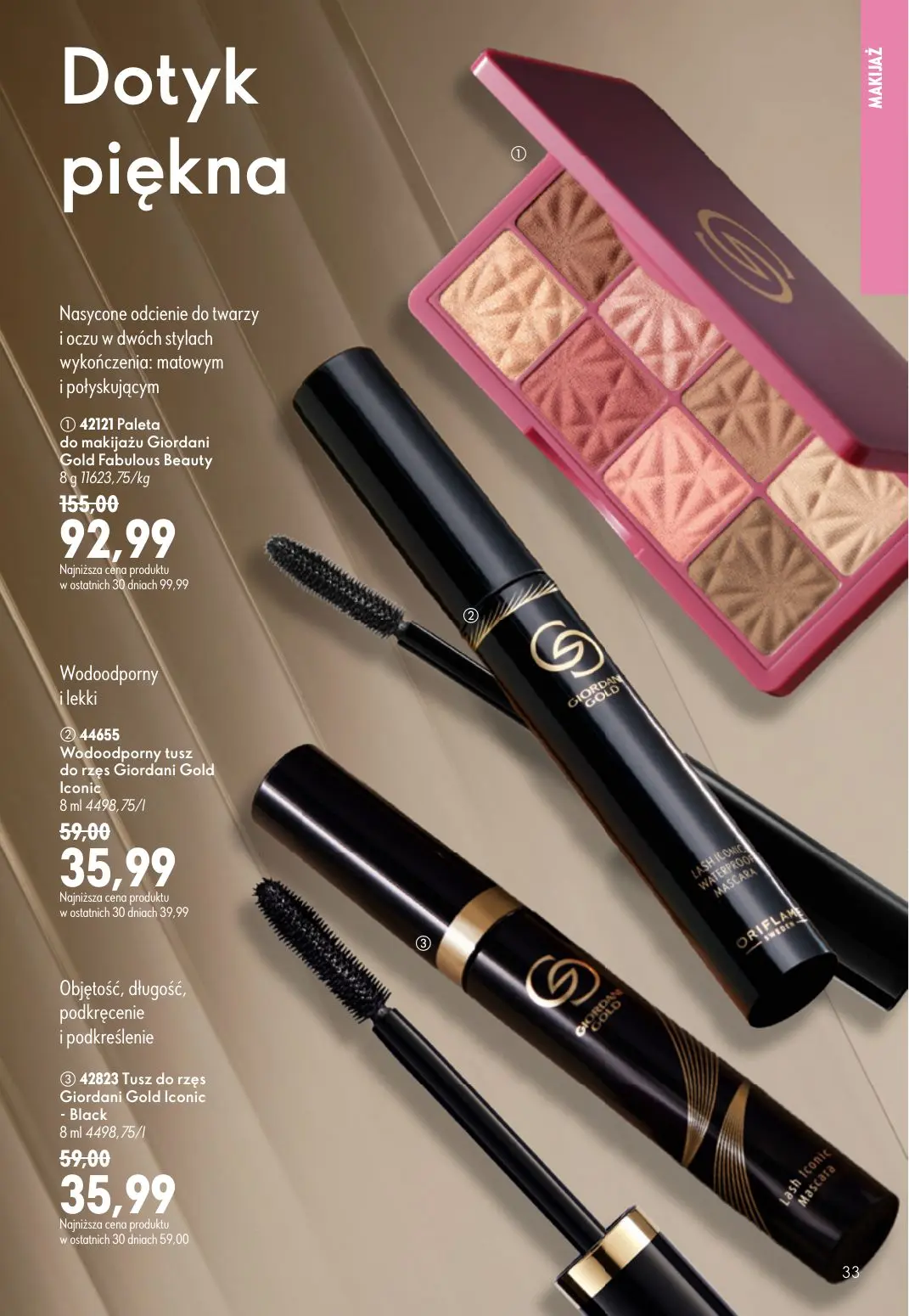 gazetka promocyjna ORIFLAME Natychmiastowy połysk i trwały kolor - Strona 33