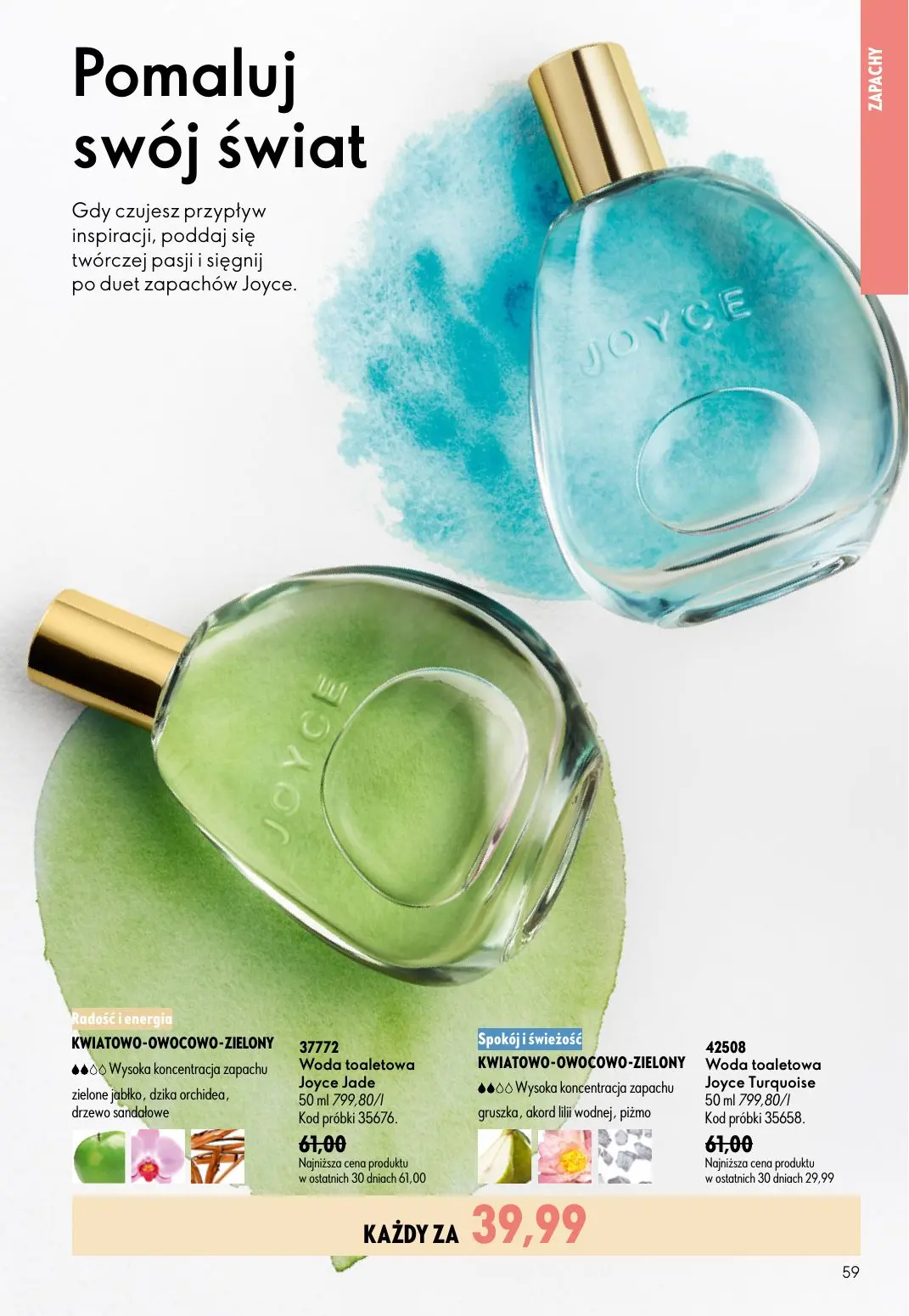 gazetka promocyjna ORIFLAME Natychmiastowy połysk i trwały kolor - Strona 59