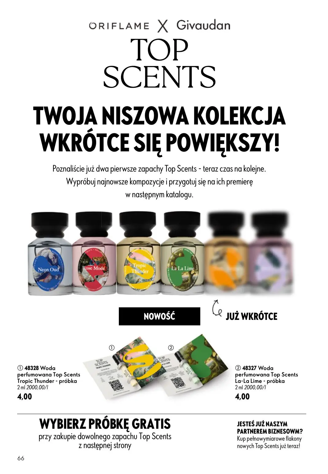 gazetka promocyjna ORIFLAME Natychmiastowy połysk i trwały kolor - Strona 66