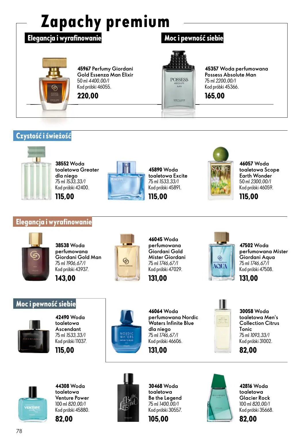 gazetka promocyjna ORIFLAME Natychmiastowy połysk i trwały kolor - Strona 78