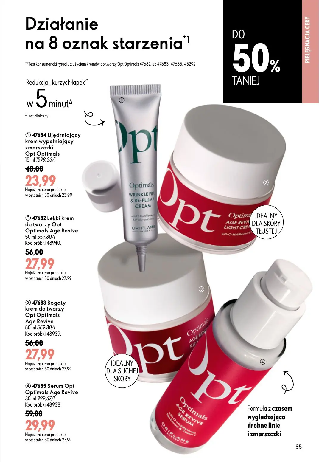 gazetka promocyjna ORIFLAME Natychmiastowy połysk i trwały kolor - Strona 85