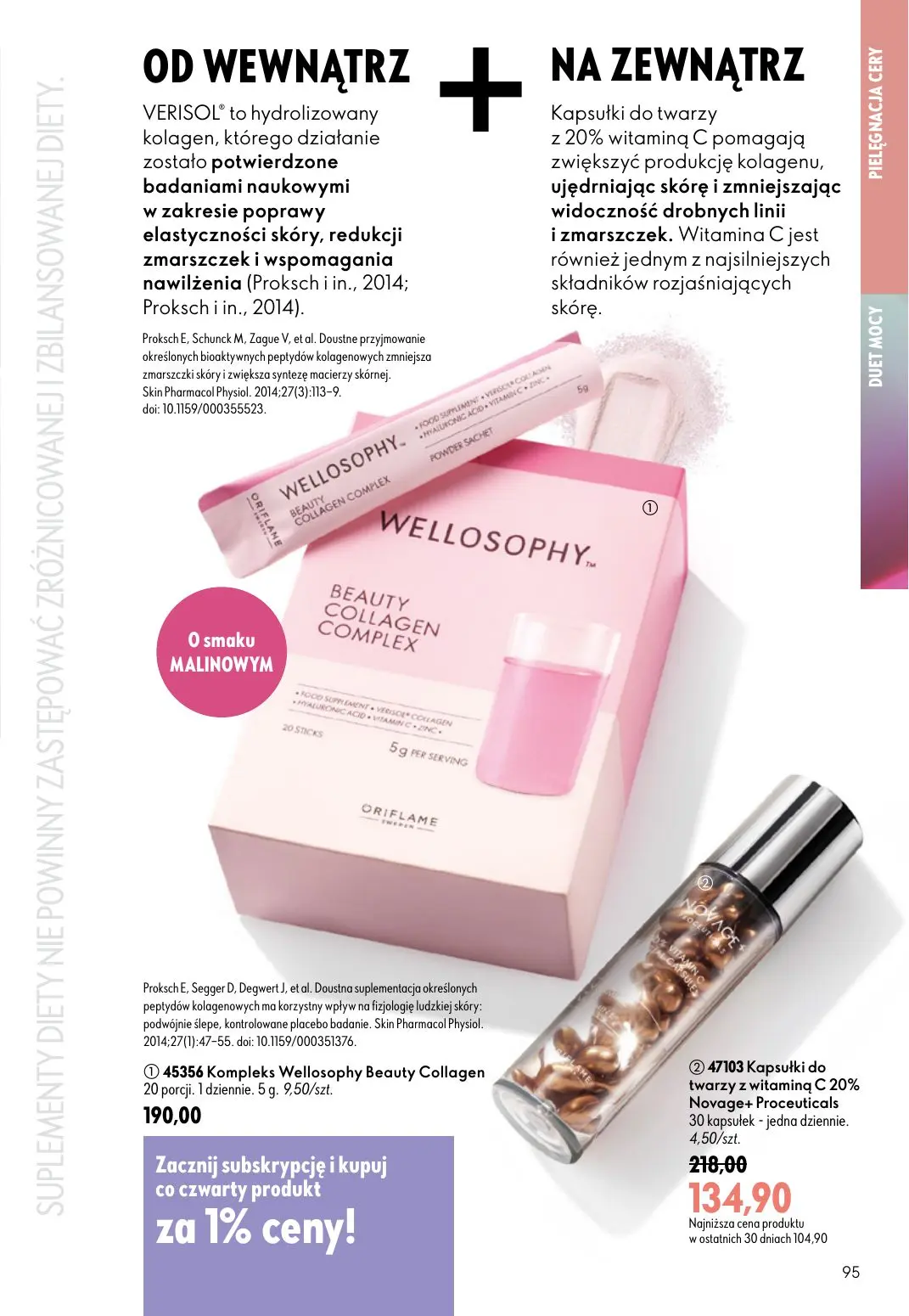 gazetka promocyjna ORIFLAME Natychmiastowy połysk i trwały kolor - Strona 95
