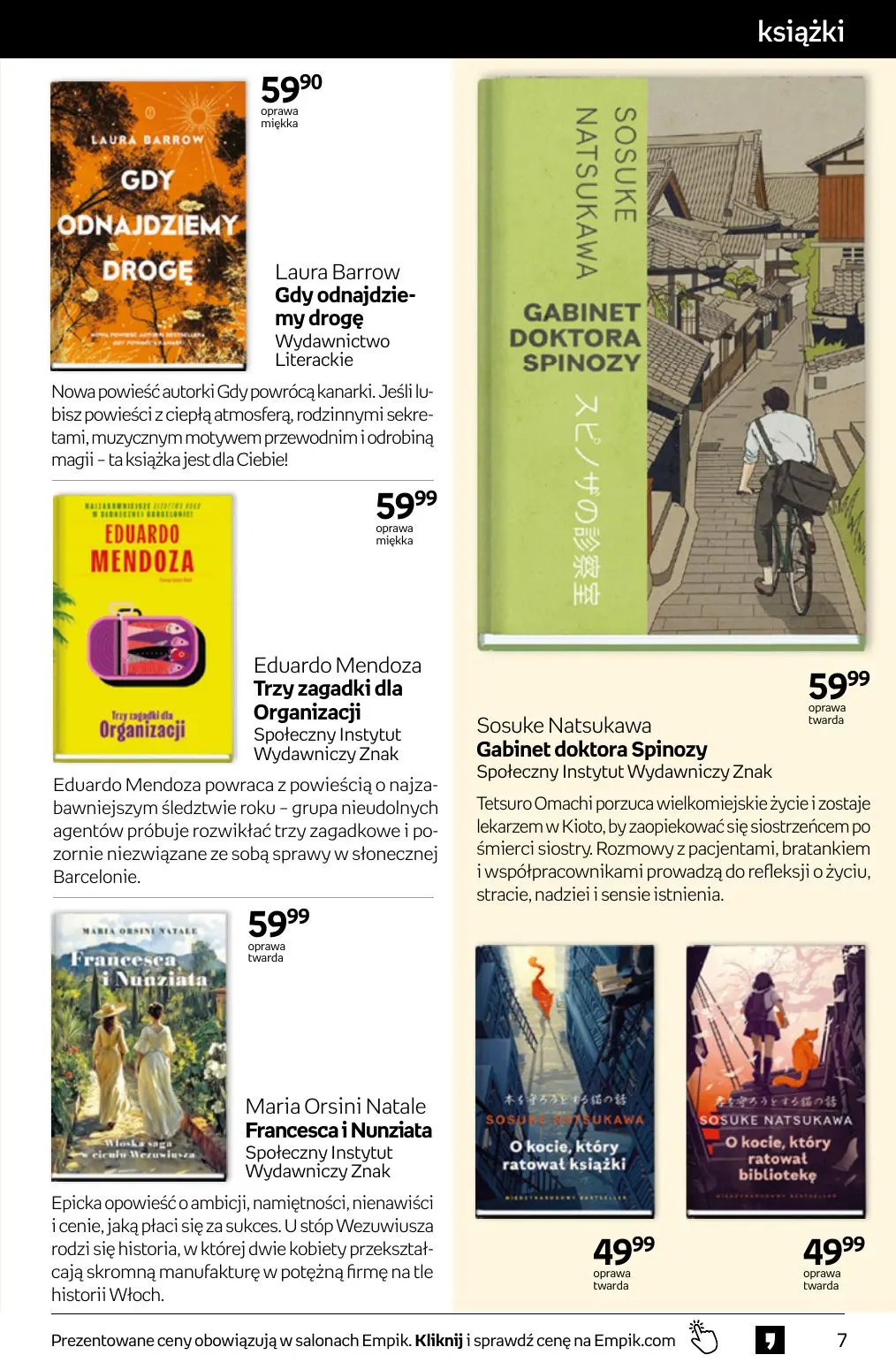 gazetka promocyjna Empik Tom kultury - Strona 7