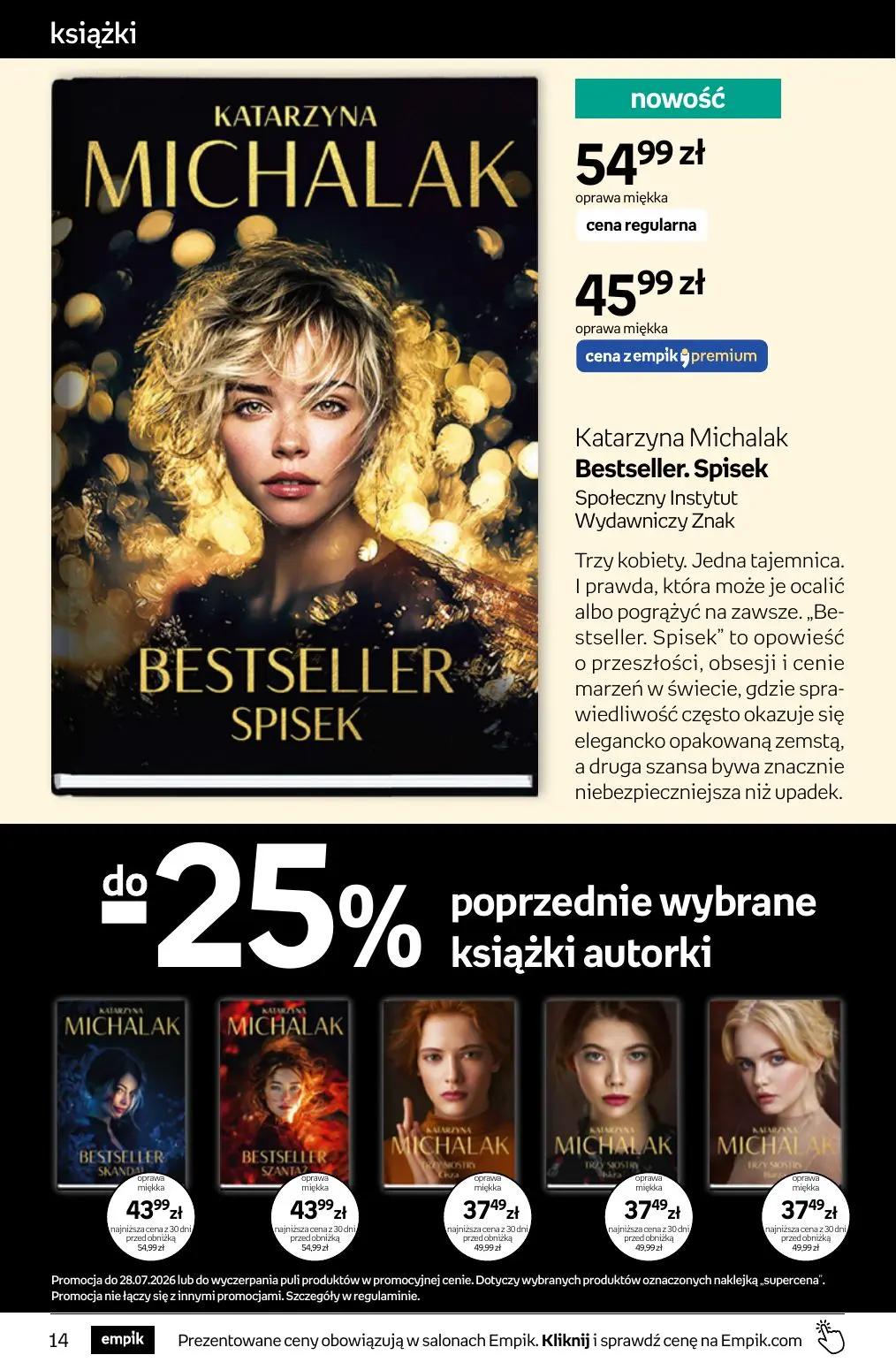 gazetka promocyjna Empik Tom kultury - Strona 14