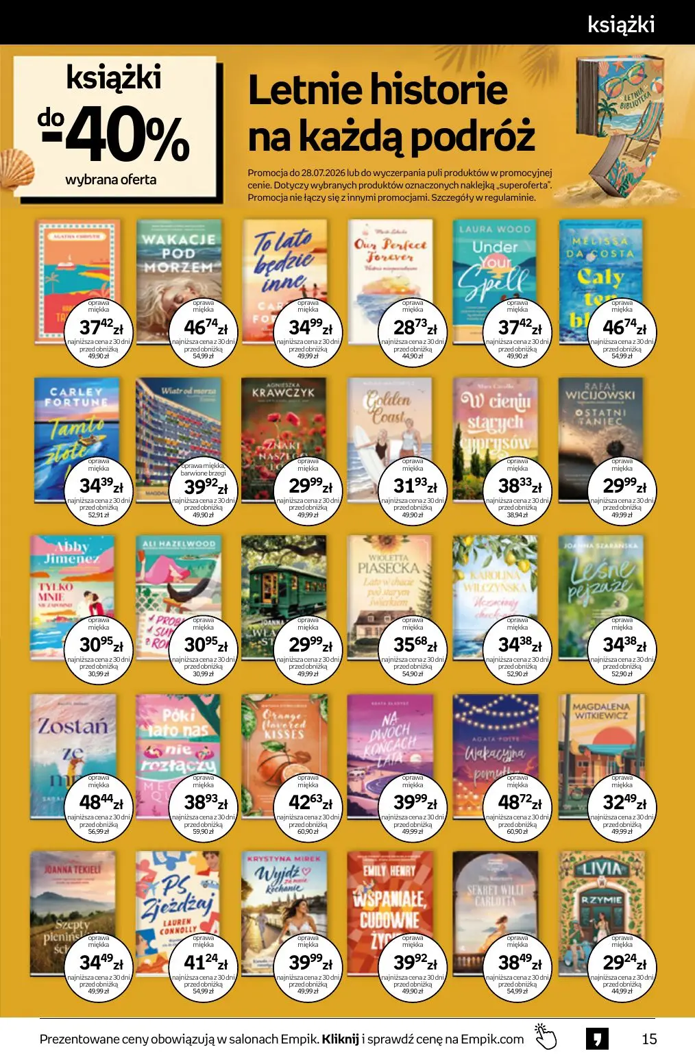 gazetka promocyjna Empik Tom kultury - Strona 15