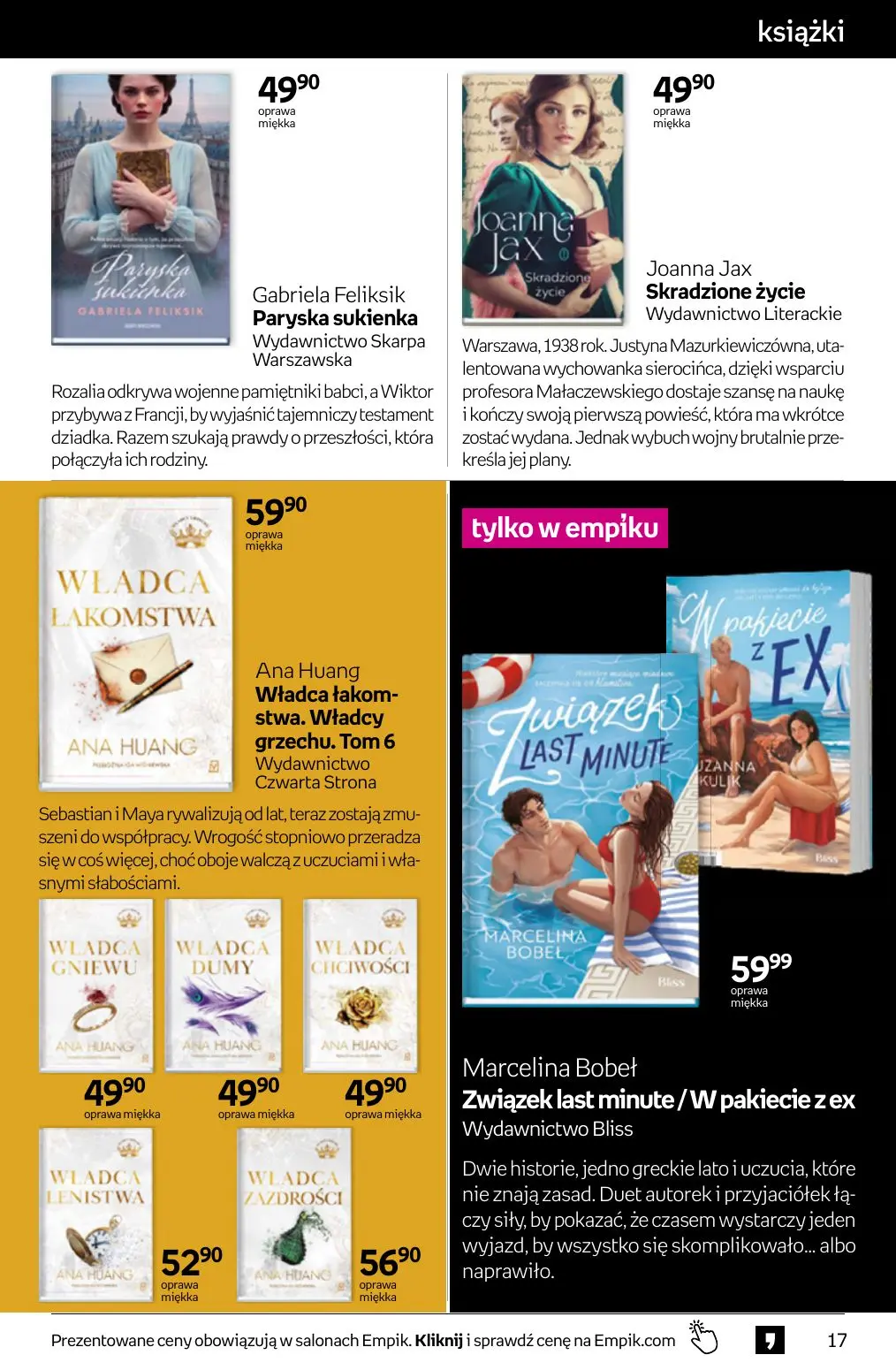 gazetka promocyjna Empik Tom kultury - Strona 17