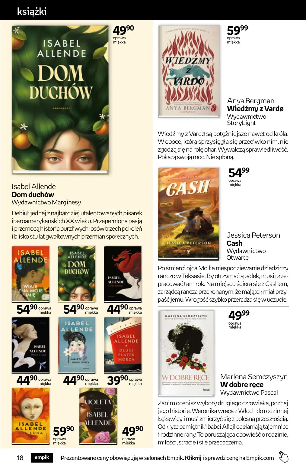 gazetka promocyjna Empik Tom kultury - Strona 18