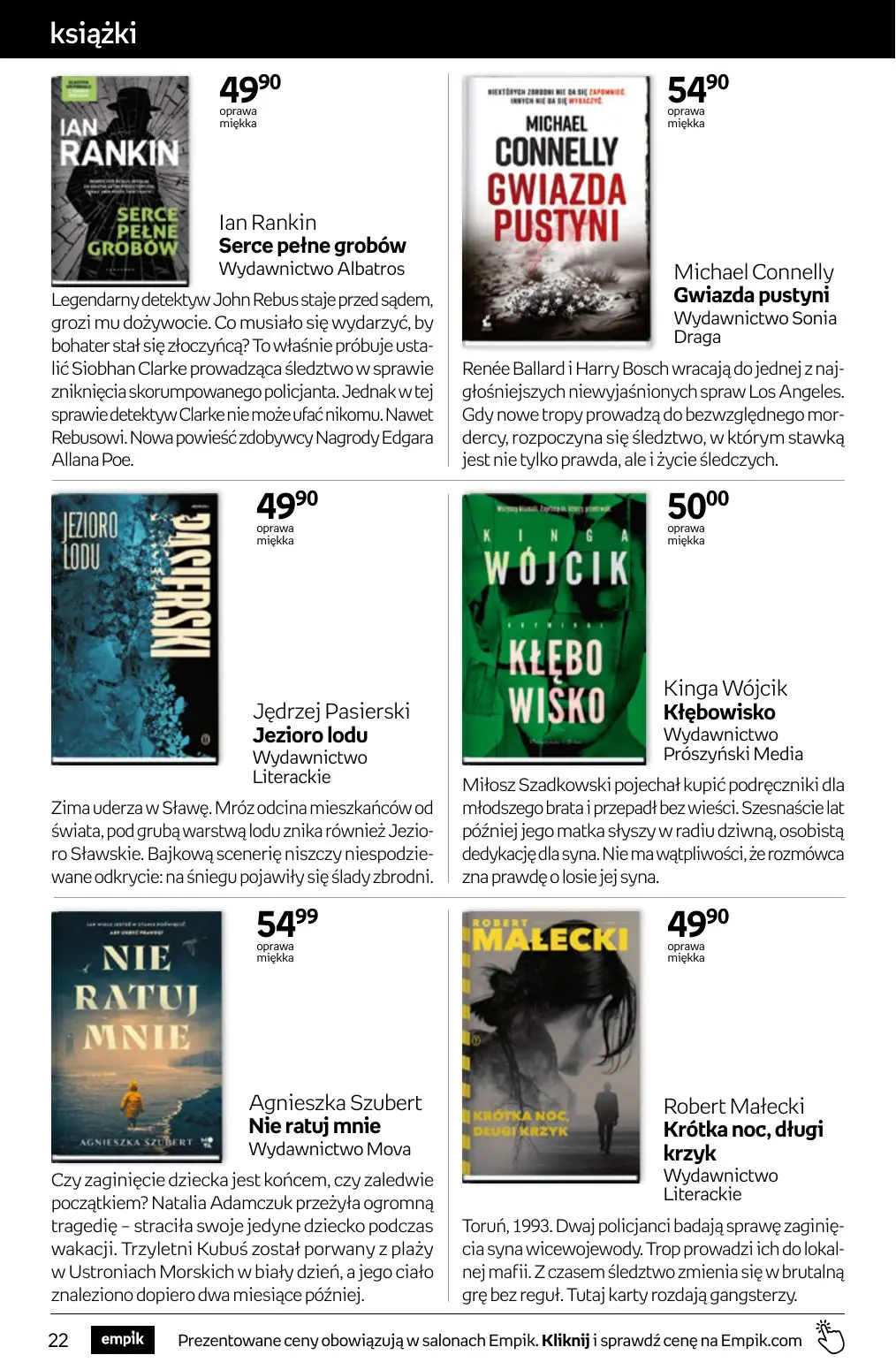 gazetka promocyjna Empik Tom kultury - Strona 22