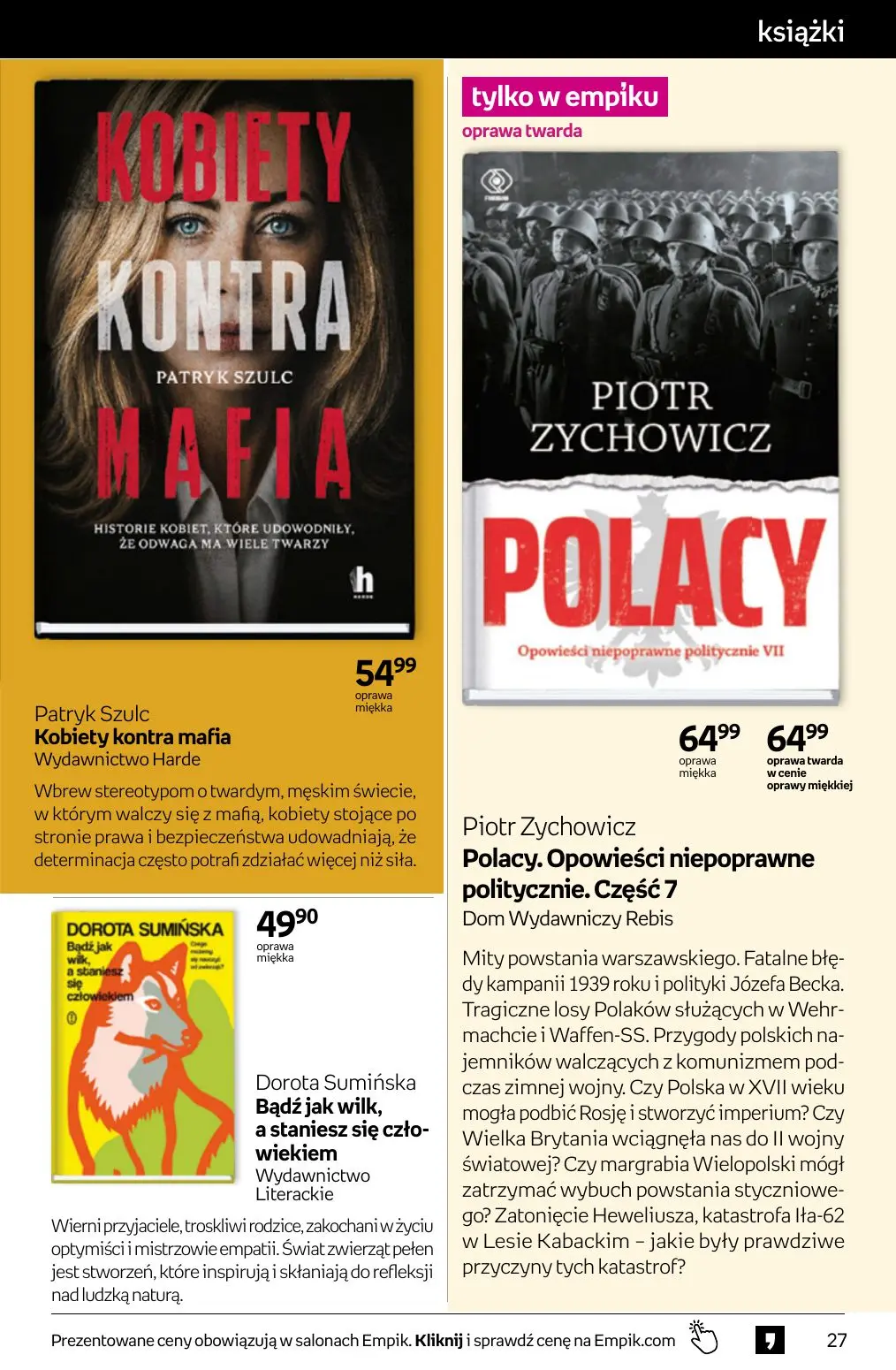 gazetka promocyjna Empik Tom kultury - Strona 27