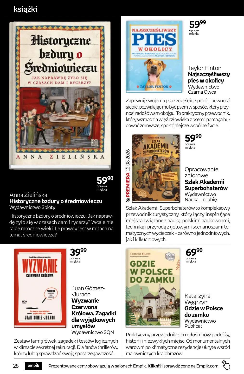 gazetka promocyjna Empik Tom kultury - Strona 28