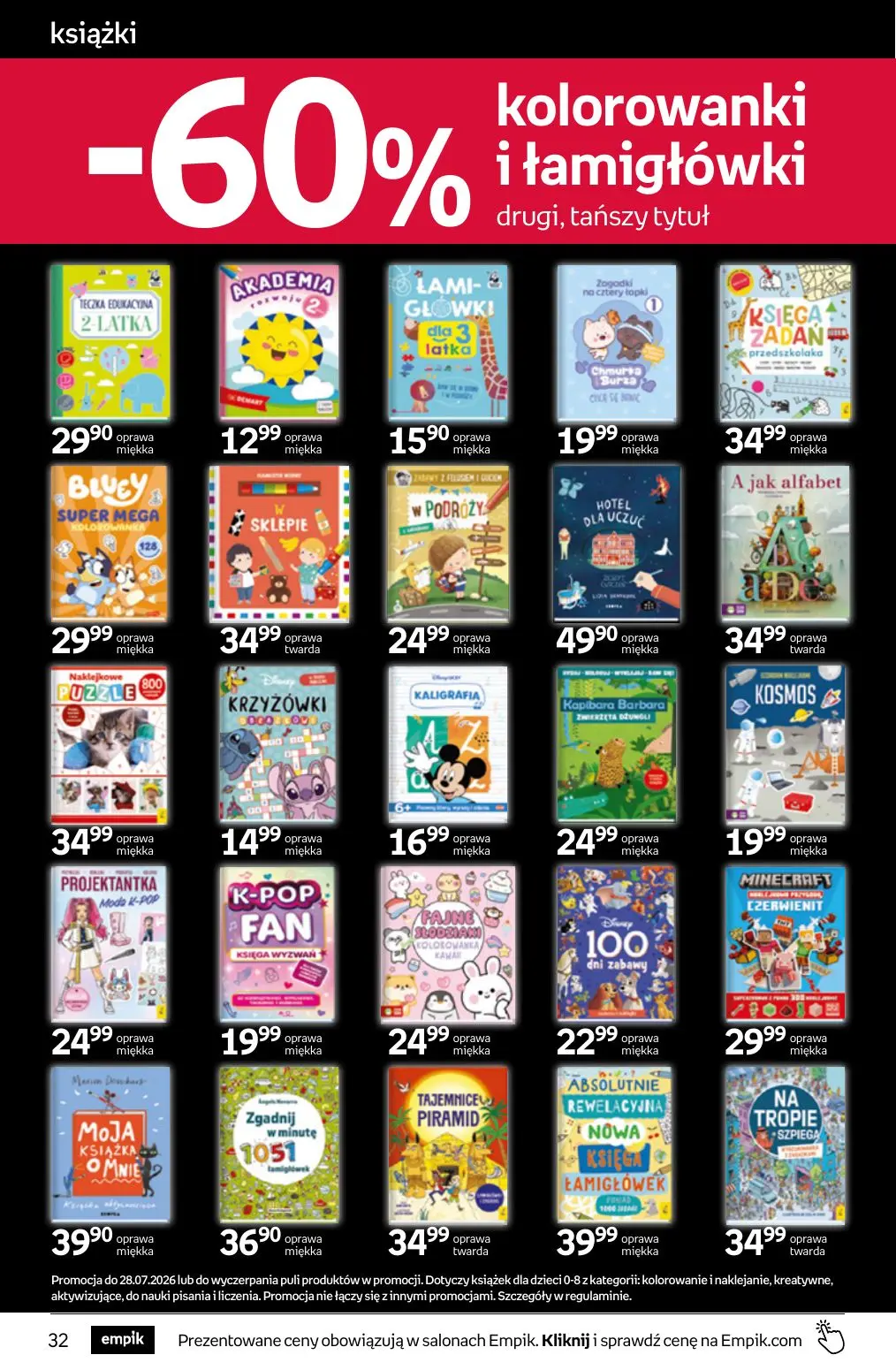 gazetka promocyjna Empik Tom kultury - Strona 32