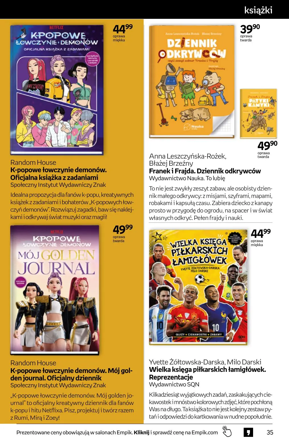 gazetka promocyjna Empik Tom kultury - Strona 35