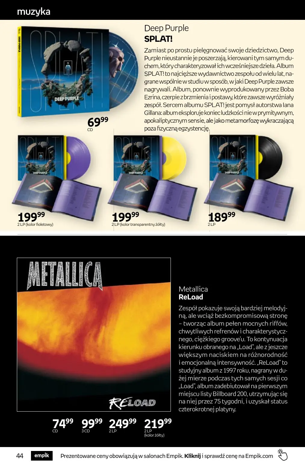 gazetka promocyjna Empik Tom kultury - Strona 44