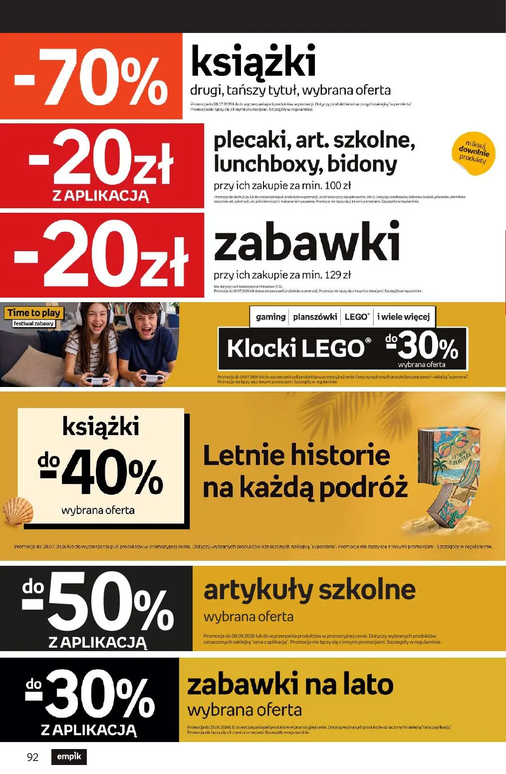 gazetka promocyjna Empik Tom kultury - Strona 92
