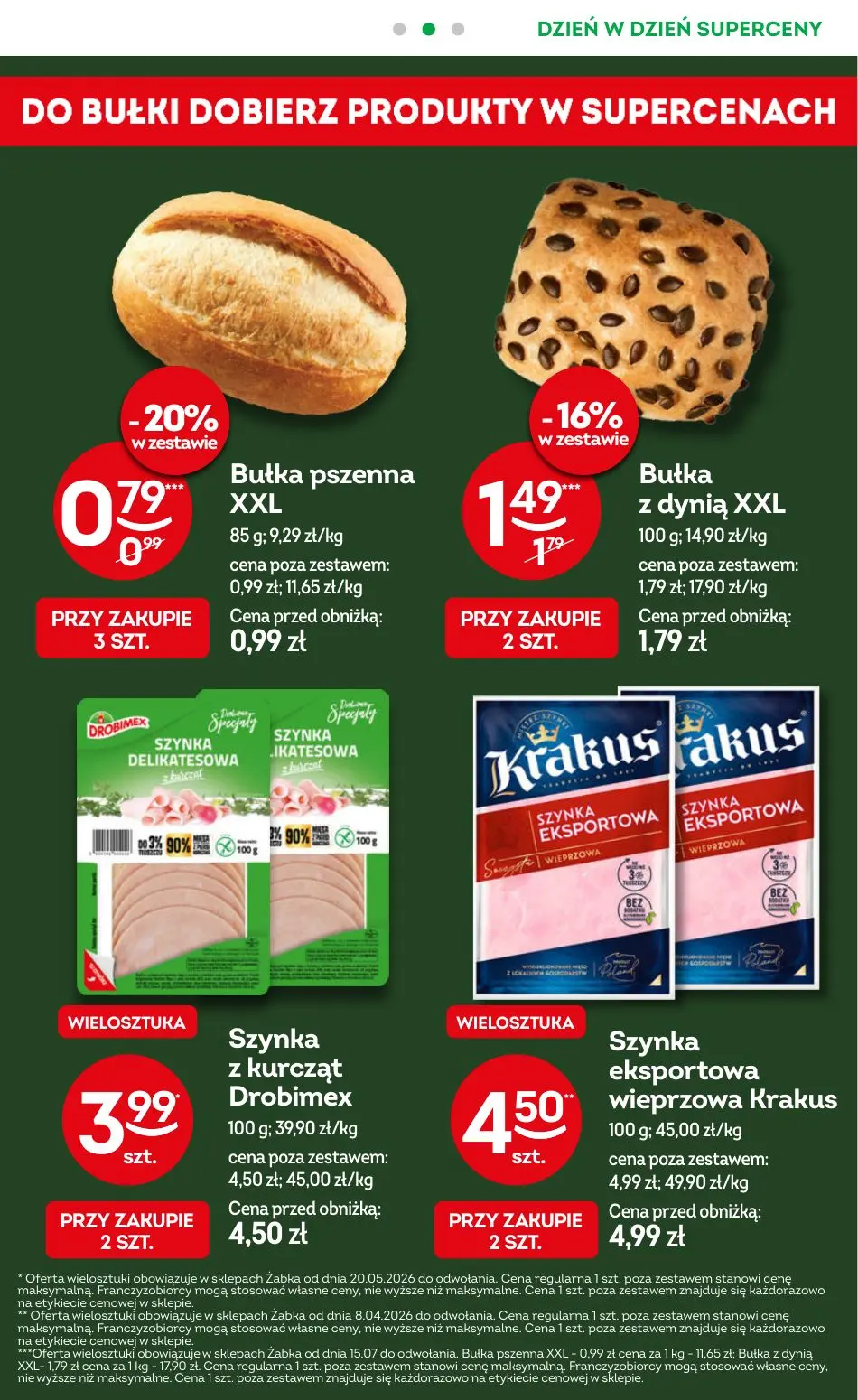 gazetka promocyjna Żabka Codzienne produkty - Strona 4
