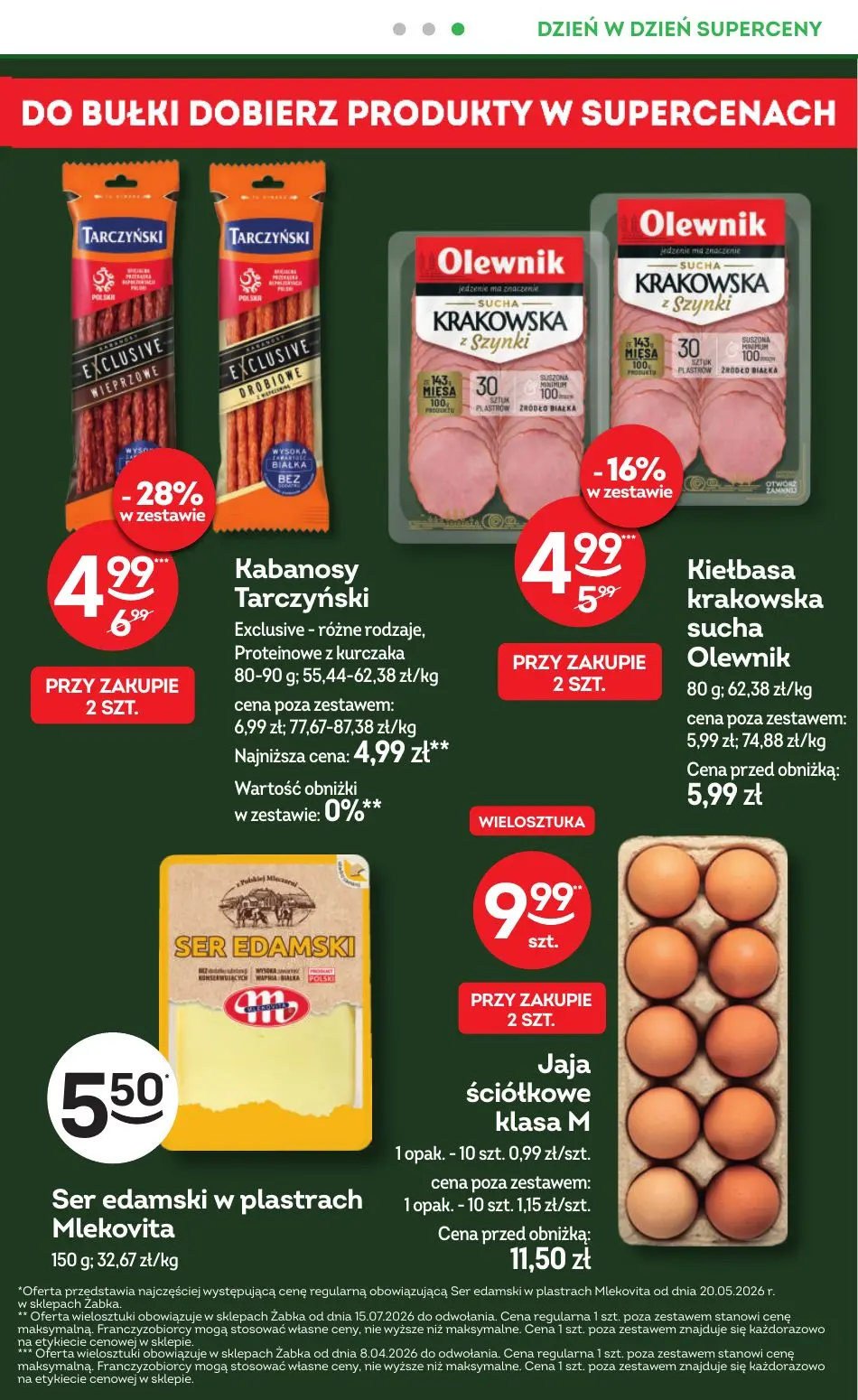 gazetka promocyjna Żabka Codzienne produkty - Strona 5
