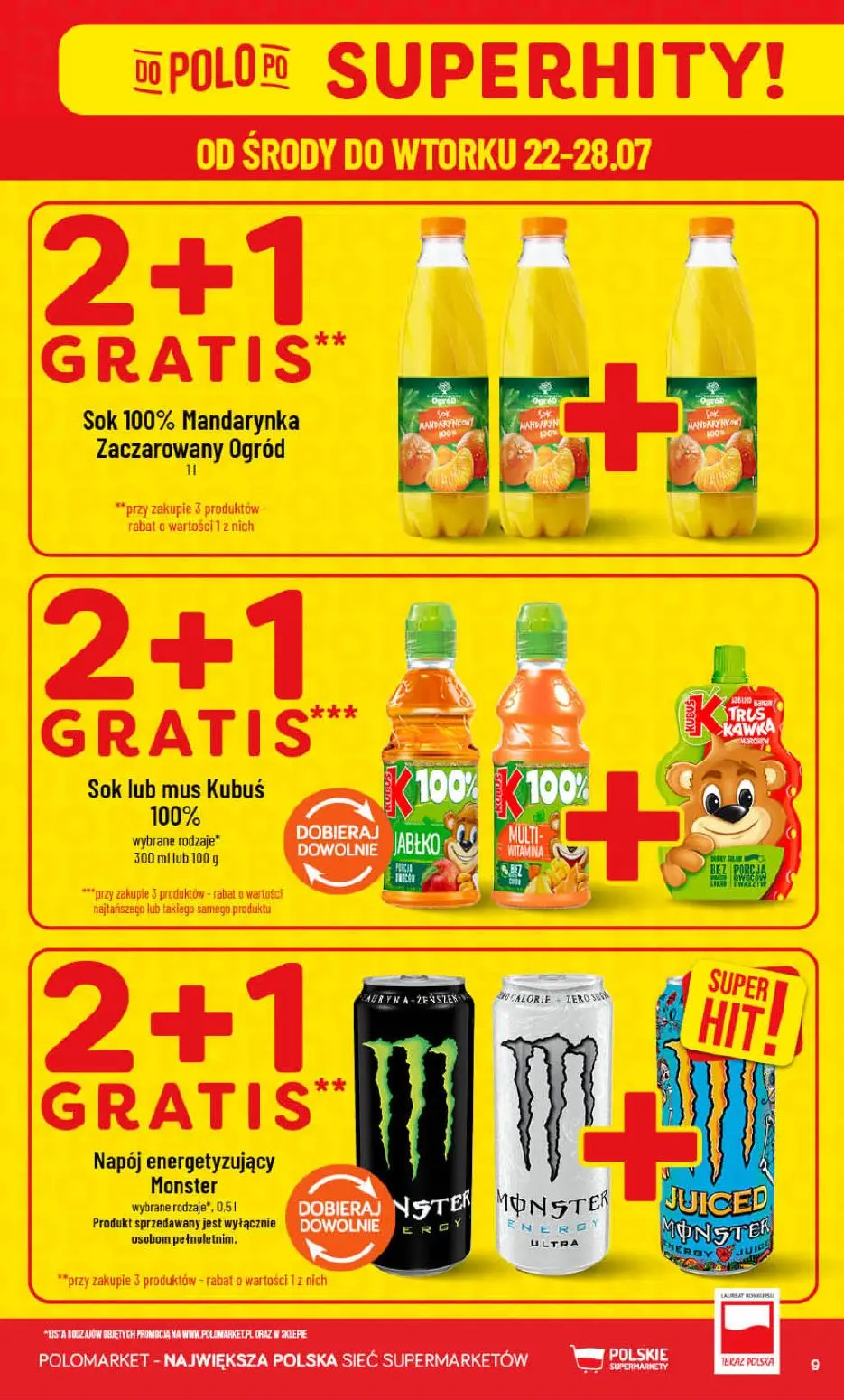 gazetka promocyjna POLOmarket Pomorskie, zachodniopomorskie, kujawsko-pomorskie - Strona 9