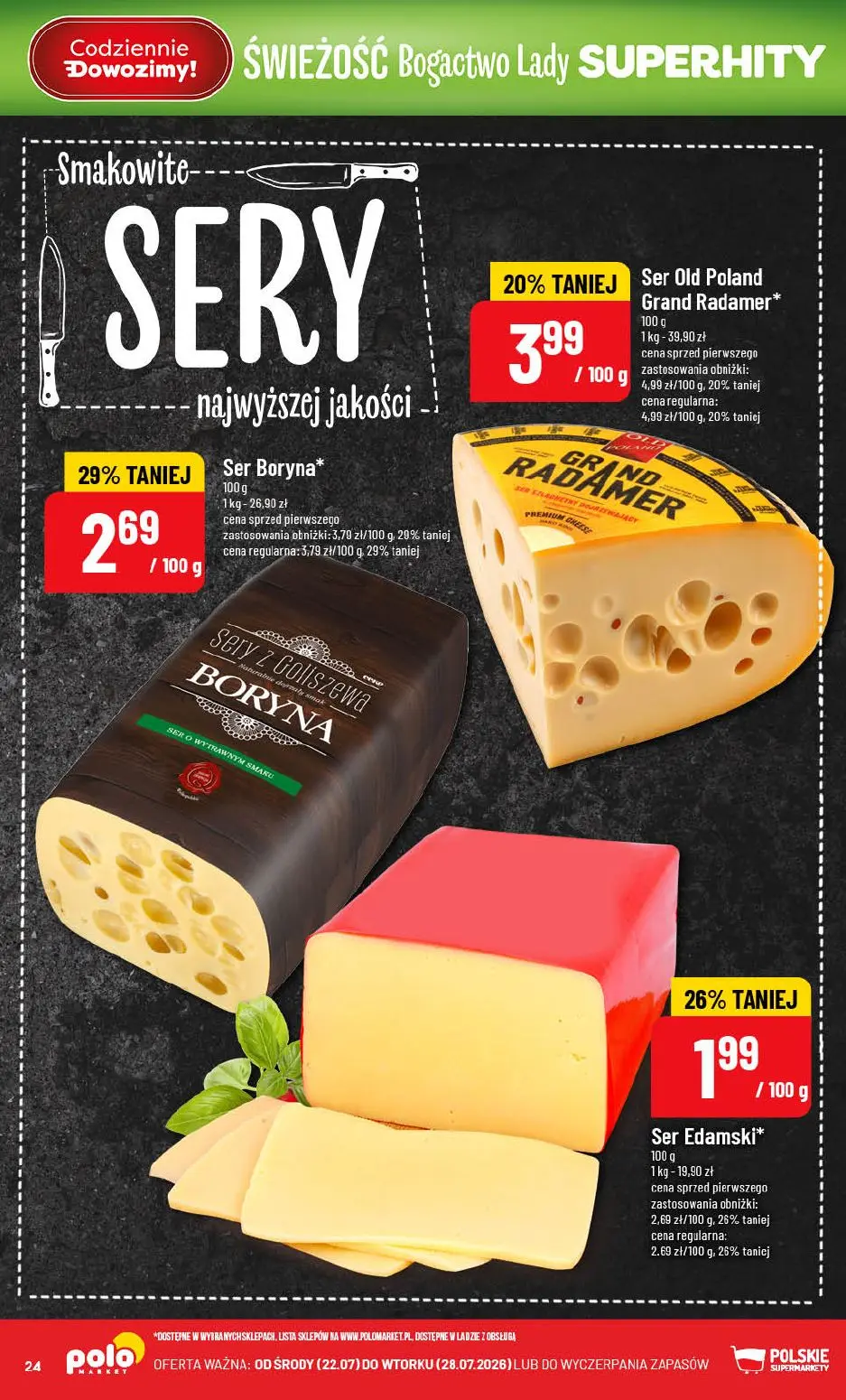 gazetka promocyjna POLOmarket Ile okazji! - Strona 24