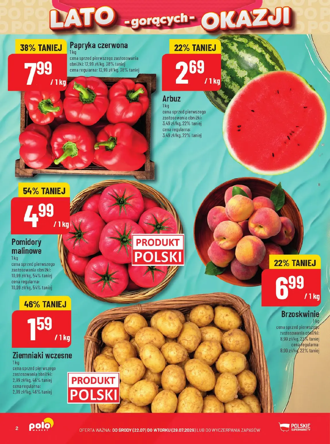 gazetka promocyjna POLOmarket Lato gorących okazji ☀️ - Strona 2