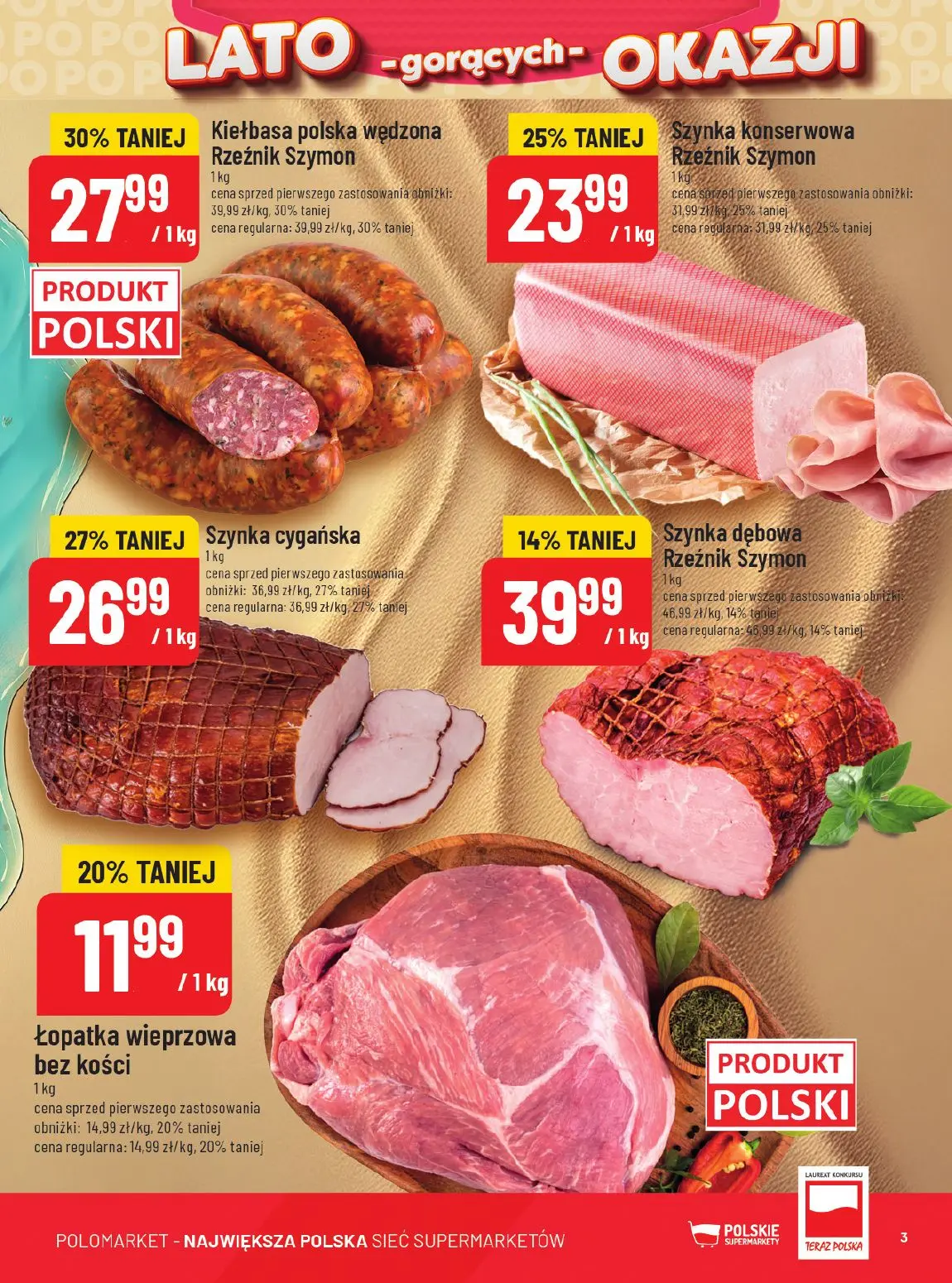 gazetka promocyjna POLOmarket Lato gorących okazji ☀️ - Strona 3