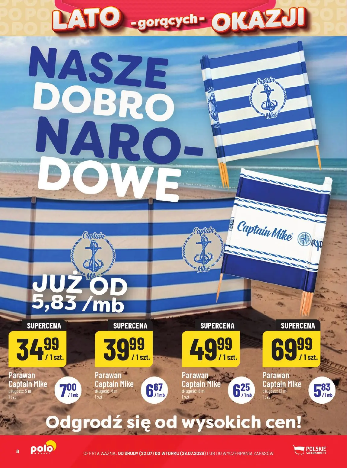gazetka promocyjna POLOmarket Lato gorących okazji ☀️ - Strona 8