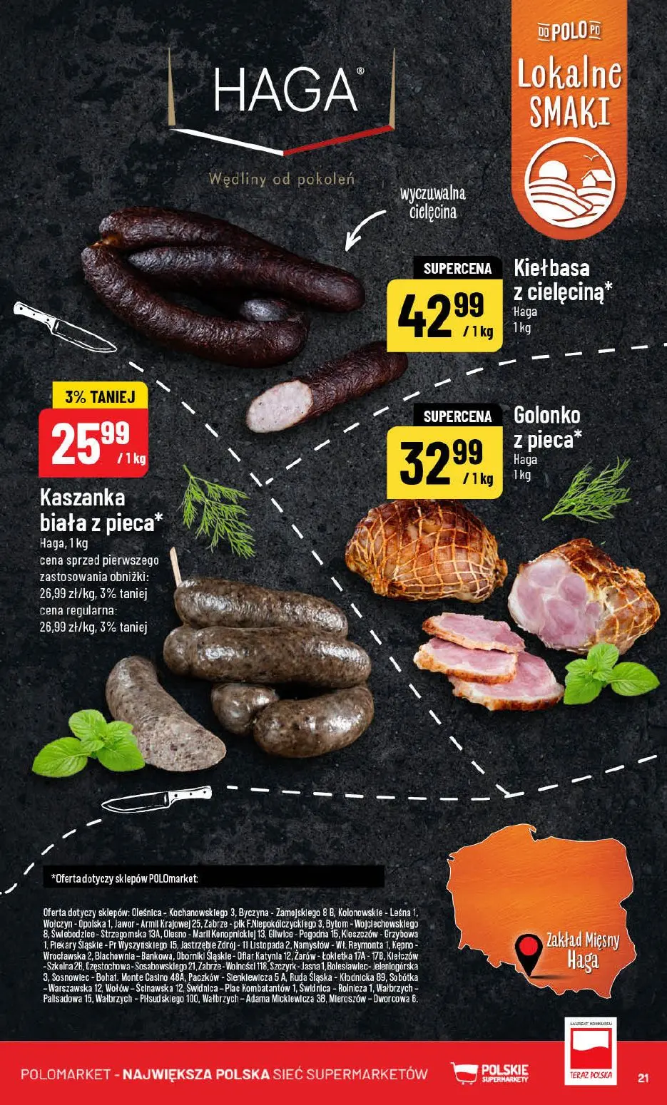 gazetka promocyjna POLOmarket Dolnośląskie, śląskie, opolskie, łódzkie, wielkopolskie - Strona 21