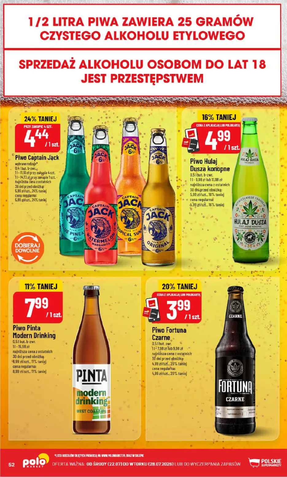 gazetka promocyjna POLOmarket Dolnośląskie, śląskie, opolskie, łódzkie, wielkopolskie - Strona 52