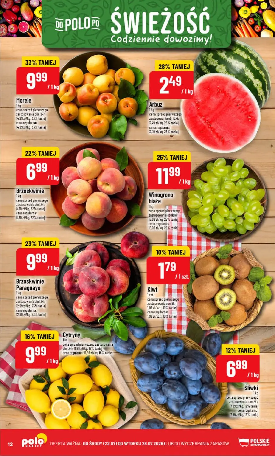 gazetka promocyjna POLOmarket Pomorskie, kujawsko-pomorskie, warmińsko-mazurskie - Strona 12