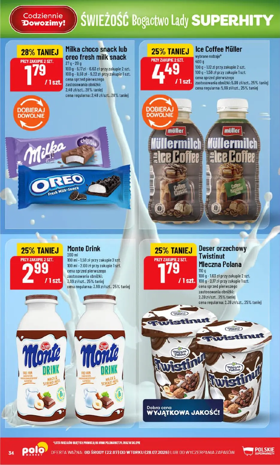 gazetka promocyjna POLOmarket Pomorskie, zachodniopomorskie, kujawsko-pomorskie - Strona 34