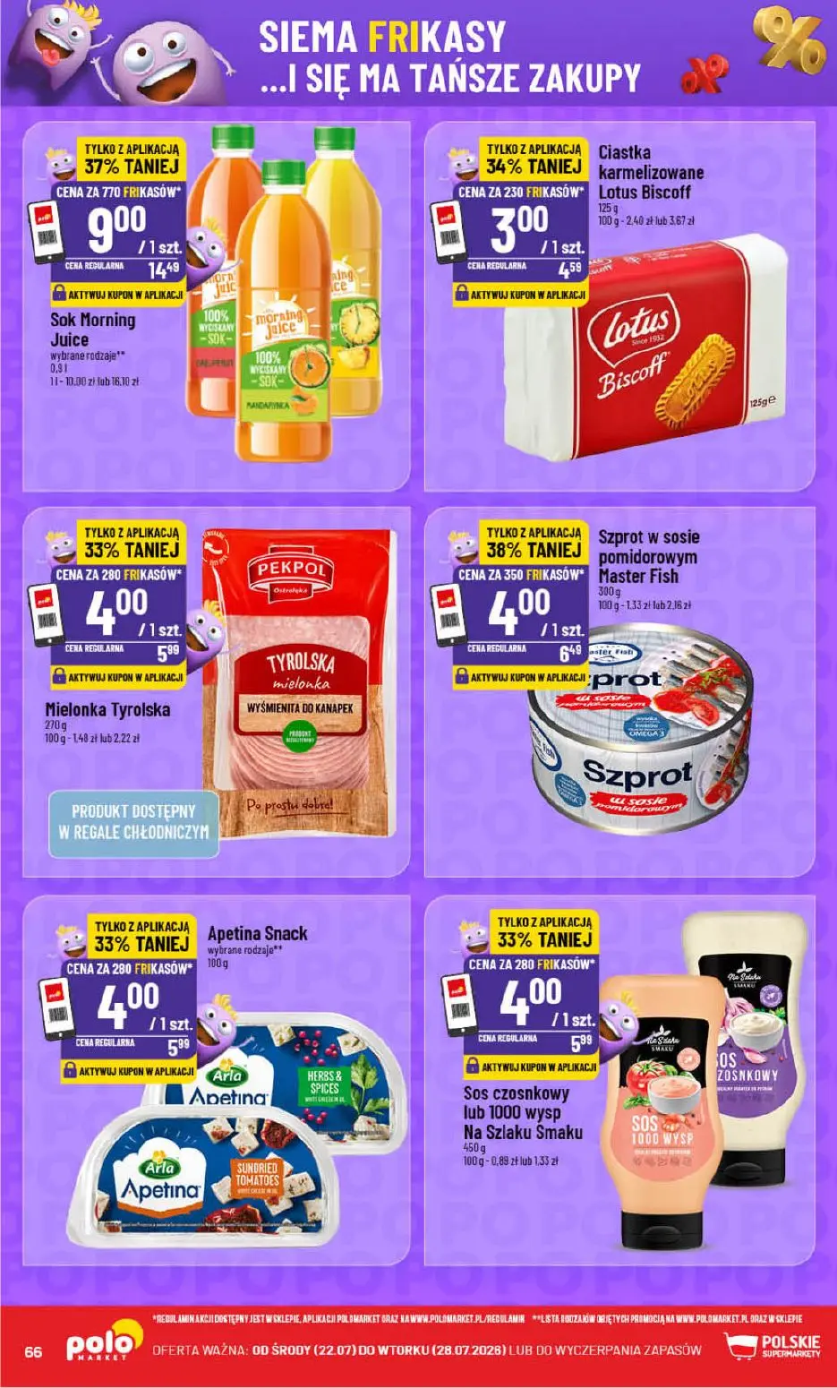 gazetka promocyjna POLOmarket Pomorskie, zachodniopomorskie, kujawsko-pomorskie - Strona 66