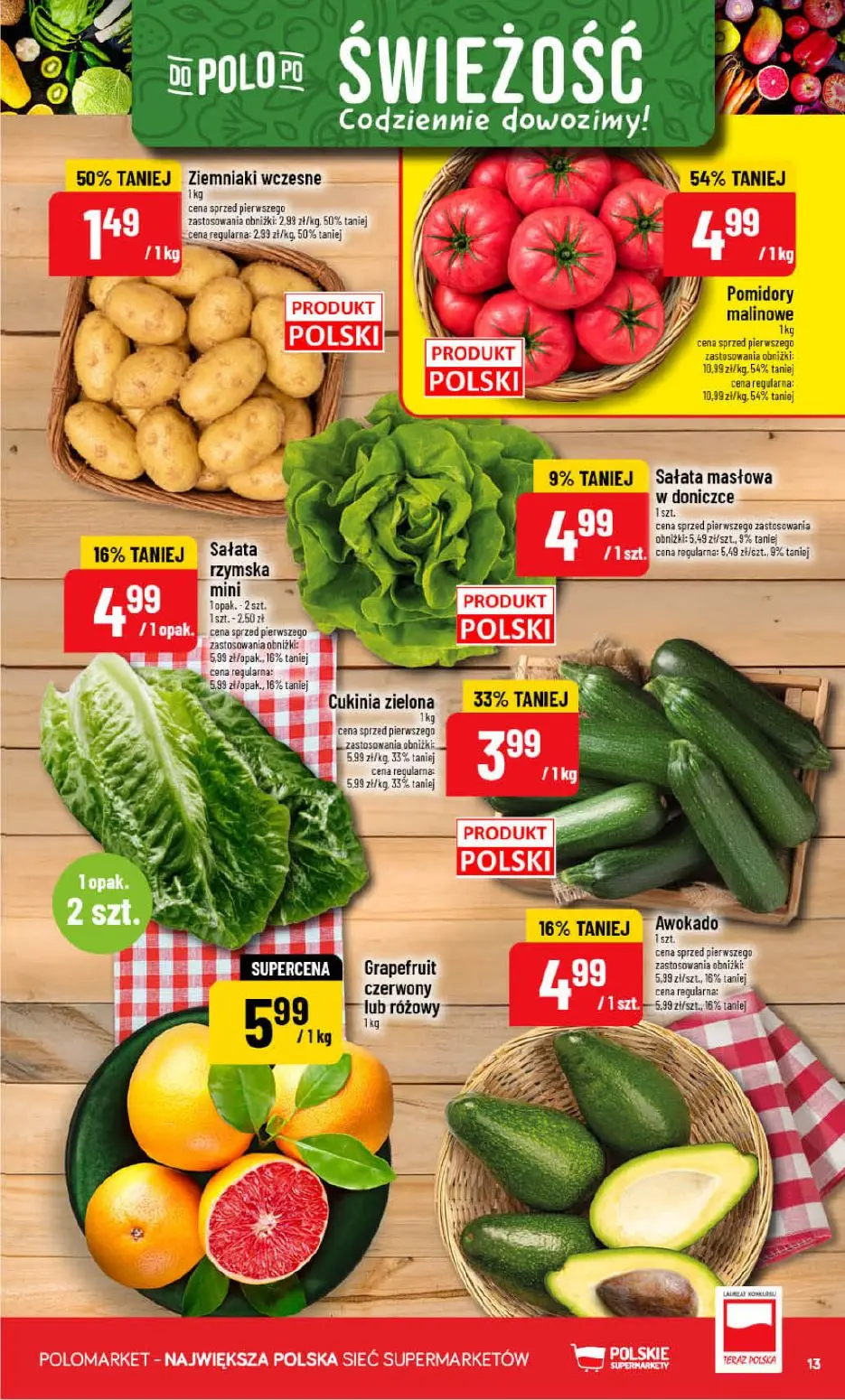 gazetka promocyjna POLOmarket Wielkopolskie, łódzkie - Strona 13
