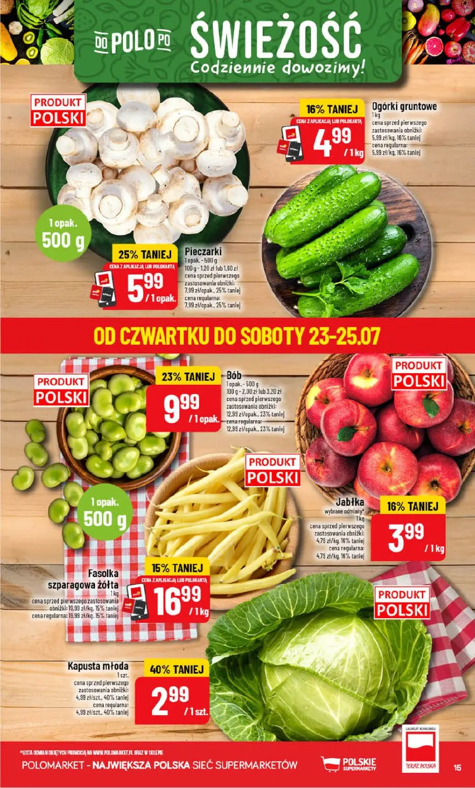 gazetka promocyjna POLOmarket Wielkopolskie, łódzkie - Strona 15