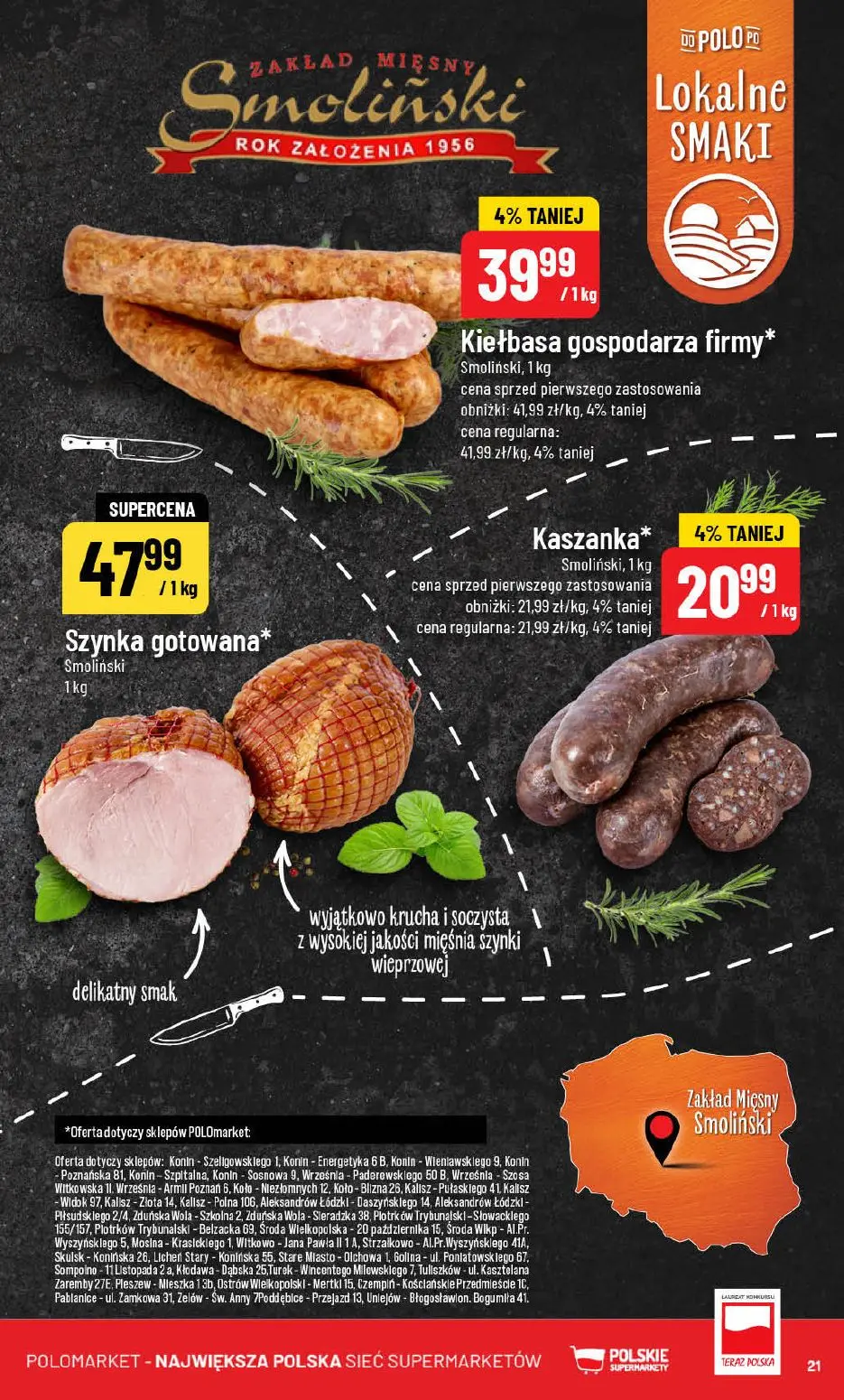 gazetka promocyjna POLOmarket Wielkopolskie, łódzkie - Strona 21