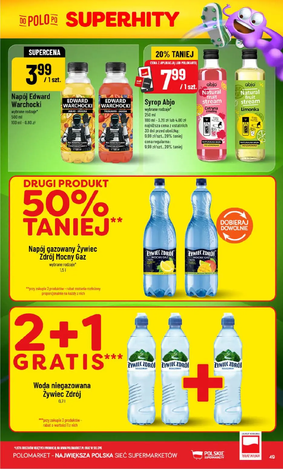 gazetka promocyjna POLOmarket Wielkopolskie, łódzkie - Strona 49