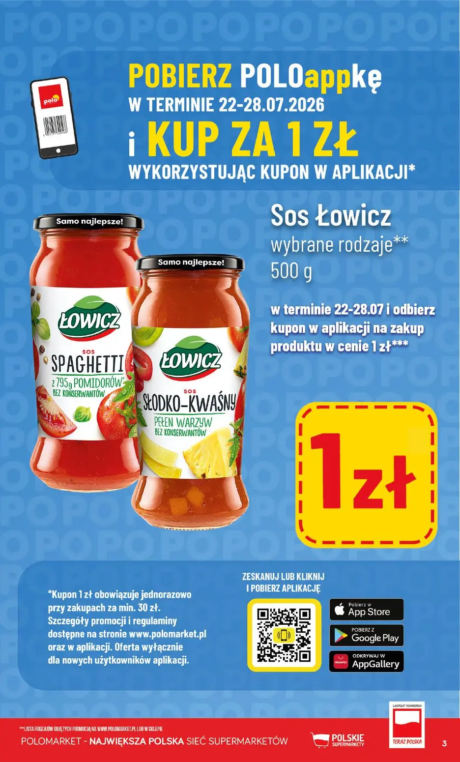 gazetka promocyjna POLOmarket Taniej z APKĄ! - Strona 3