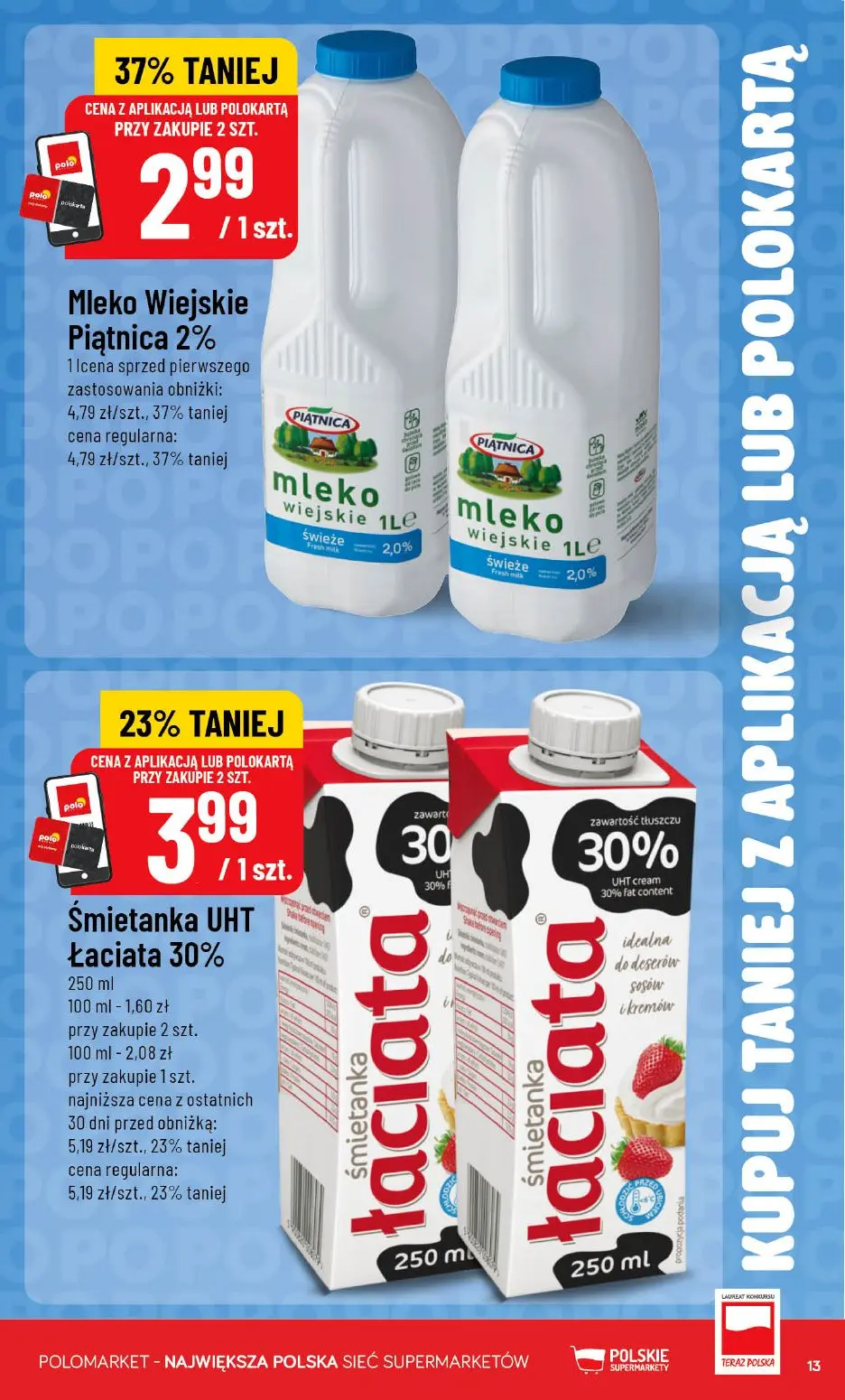 gazetka promocyjna POLOmarket Taniej z APKĄ! - Strona 13