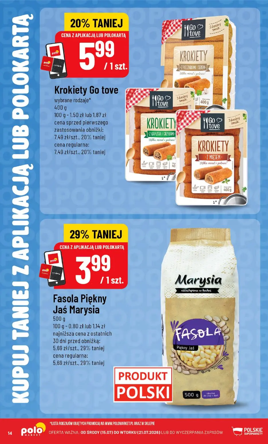gazetka promocyjna POLOmarket Taniej z APKĄ! - Strona 14