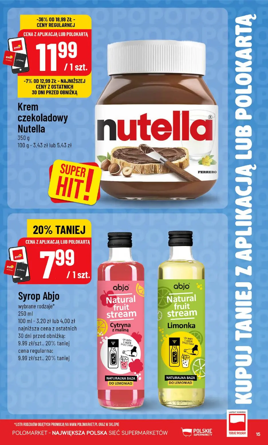 gazetka promocyjna POLOmarket Taniej z APKĄ! - Strona 15