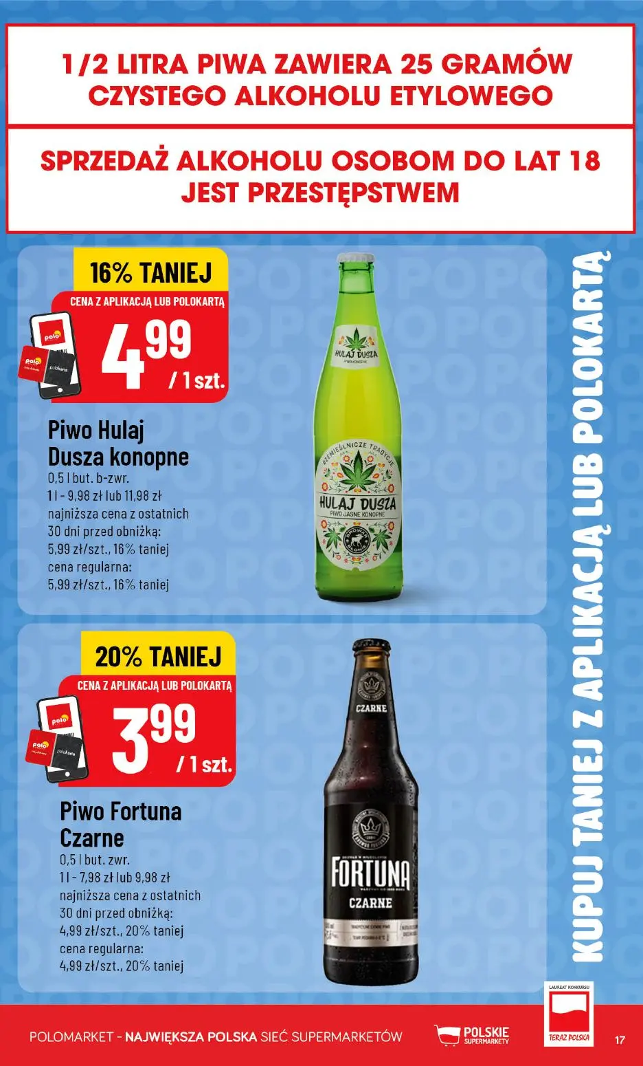gazetka promocyjna POLOmarket Taniej z APKĄ! - Strona 17