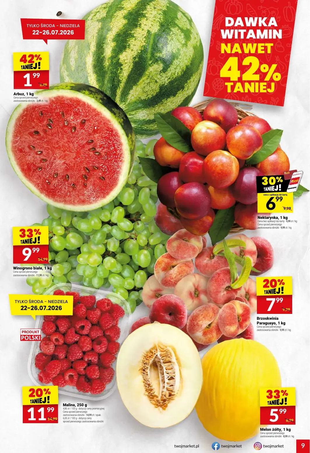 gazetka promocyjna Twój Market  - Strona 9