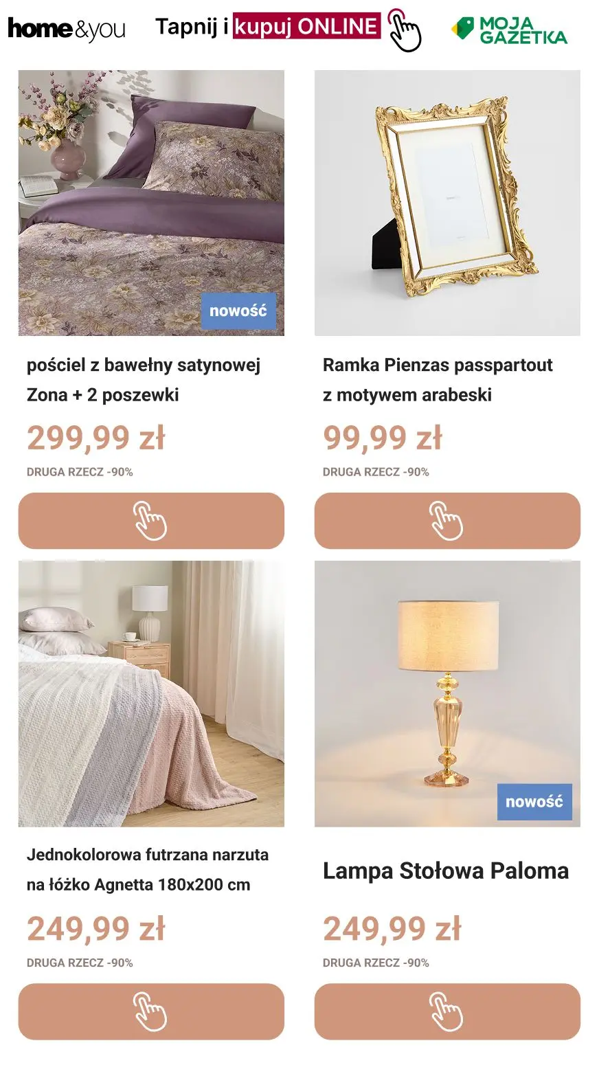 gazetka promocyjna home&you Druga rzecz -90% - Strona 2