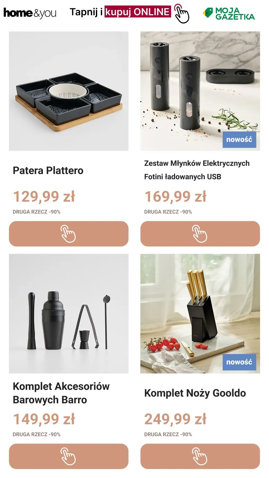 gazetka promocyjna home&you Druga rzecz -90% - Strona 4