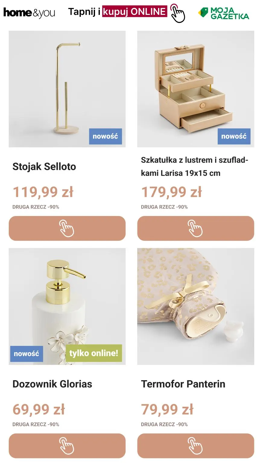 gazetka promocyjna home&you Druga rzecz -90% - Strona 7
